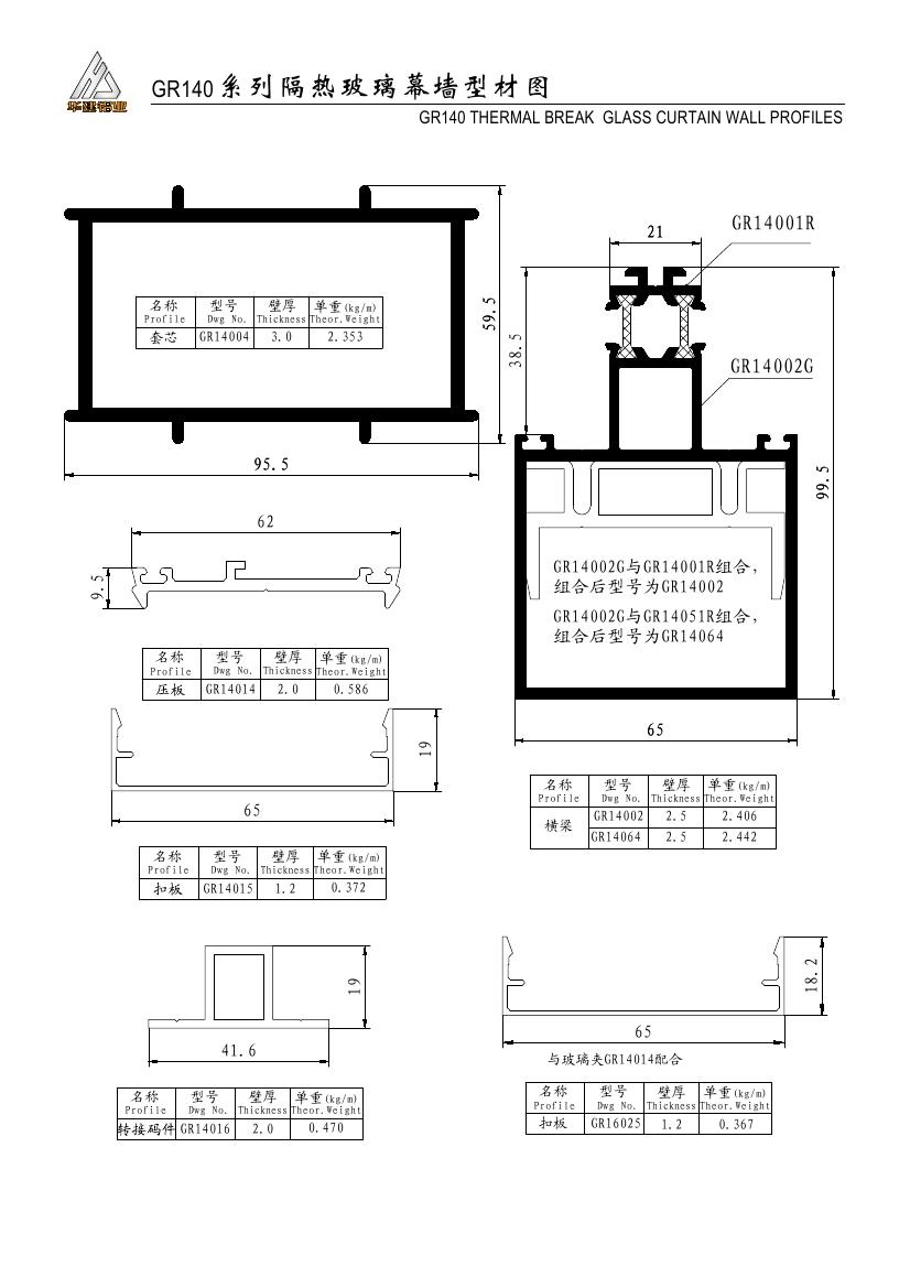 gr140幕墙图集